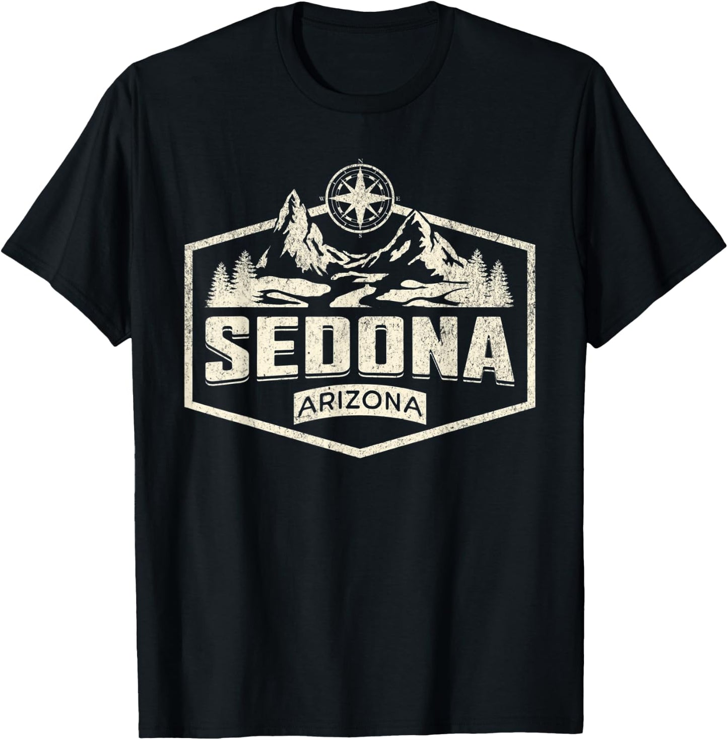 Sedona Arizona T-Shirt - T-Shirt | Black