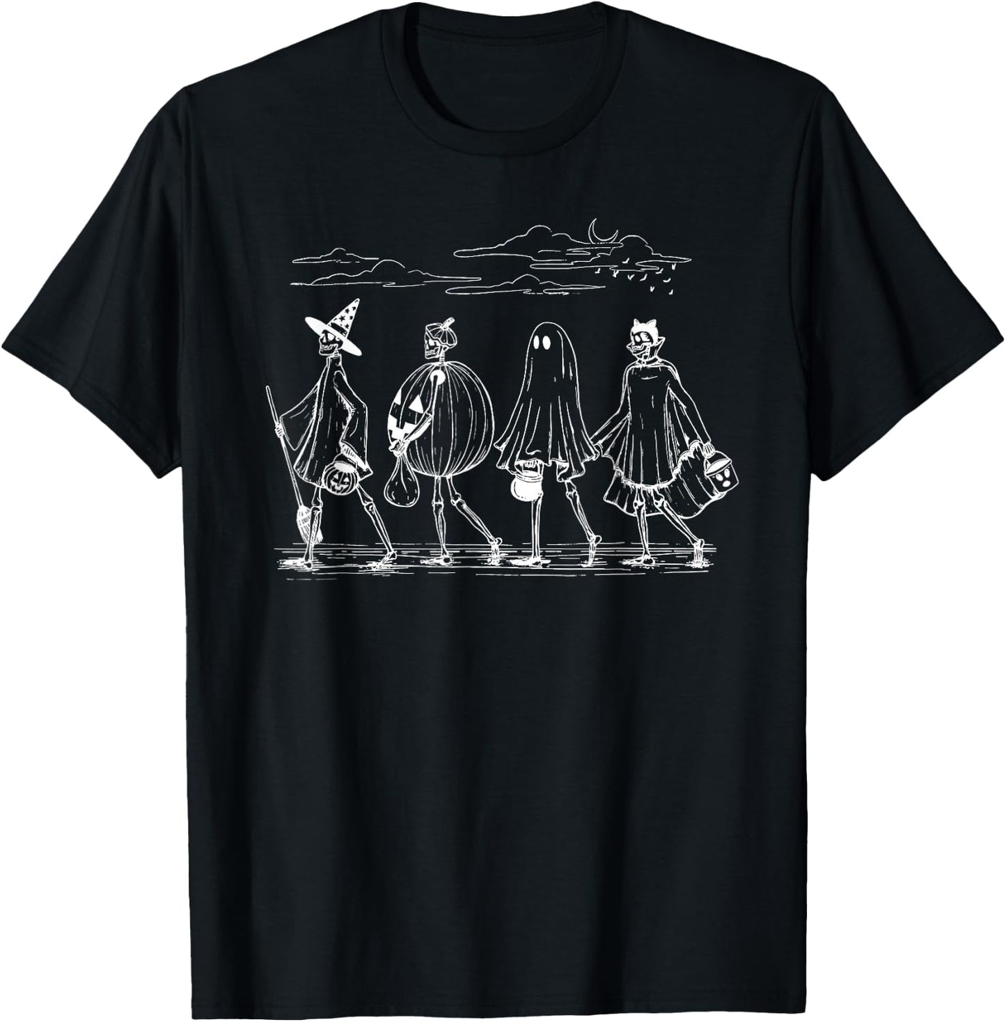 Eagle America Halloween Shirts Men Girls Boys T-Shirt - T-Shirt | Black