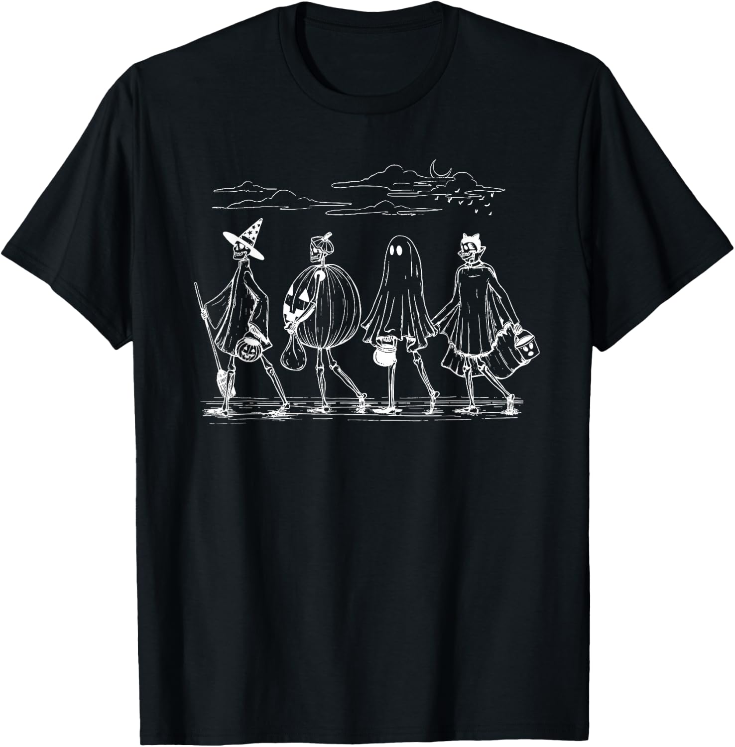 Eagle America Halloween Shirts Men Girls Boys T-Shirt - T-Shirt | Black