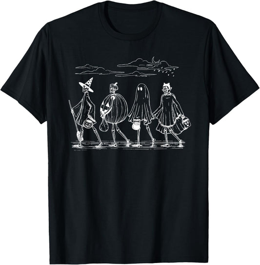 Eagle America Halloween Shirts Men Girls Boys T-Shirt - T-Shirt | Black