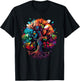Moon Phases Tree of Life T-Shirt - T-Shirt | Black