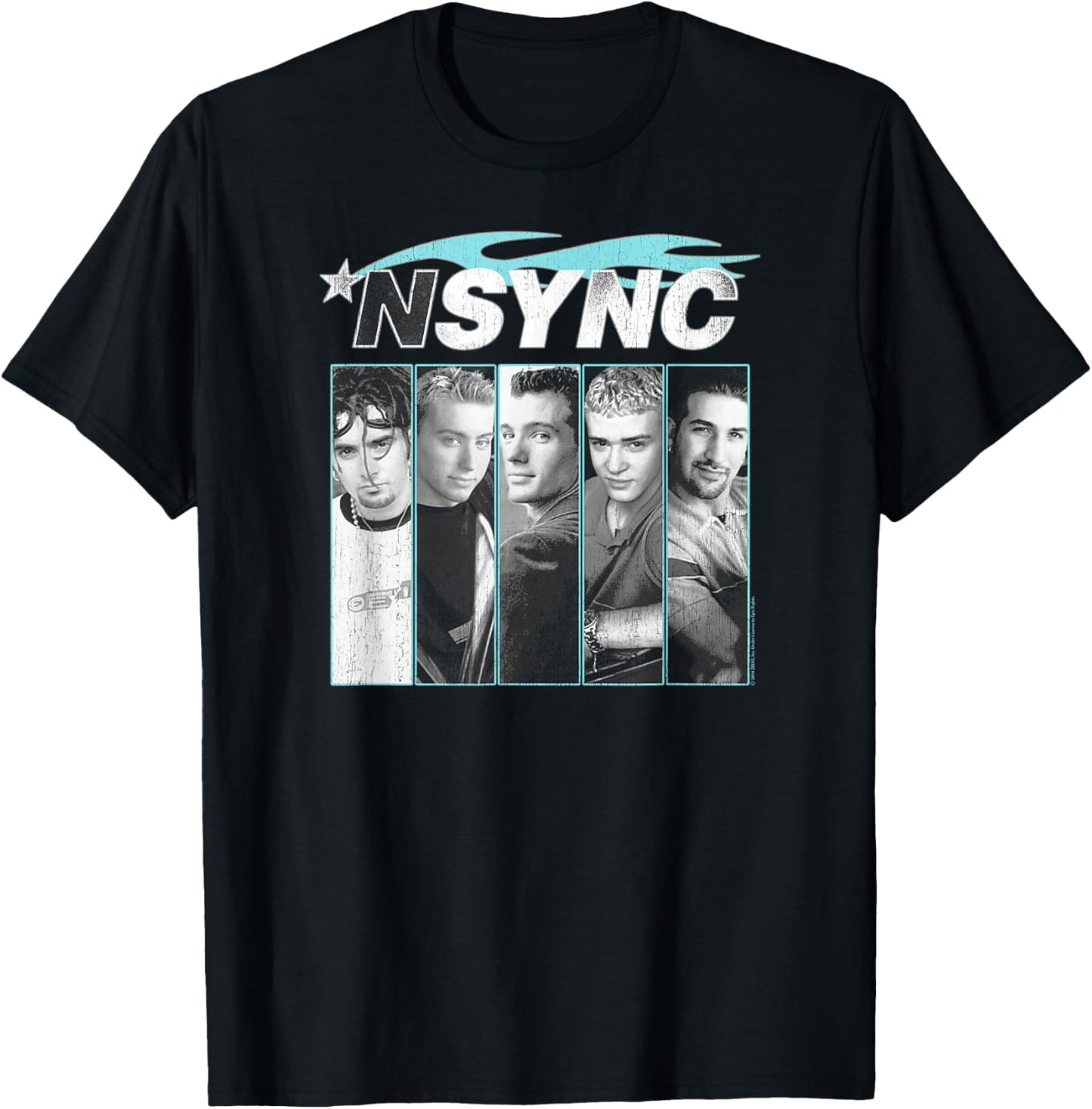 NSYNC Official Here We Go T-Shirt - T-Shirt | Black