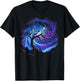Space Tree Cosmic Starry Night Sky and Milky Way Gorgeous T-Shirt - T-Shirt | Black