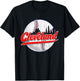 Vintage Cleveland Cityscape For Baseball Lover and Player T-Shirt - T-Shirt | Black