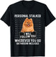 I Will Follow You Wherever You Go - Pomeranian Dog Lover Women Girls Kids T-Shirt - T-Shirt | Black