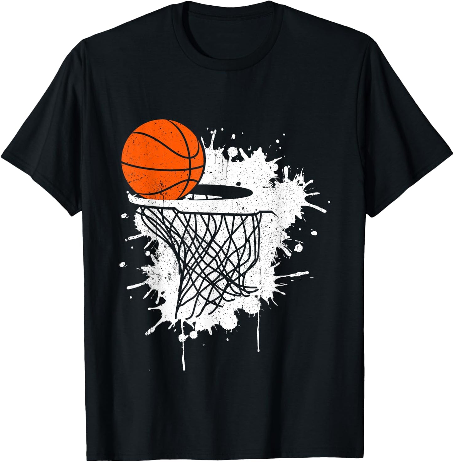 Basketball Gift Coach Player Boys Girls Men Youth Baller Small T-Shirt - T-Shirt | Black