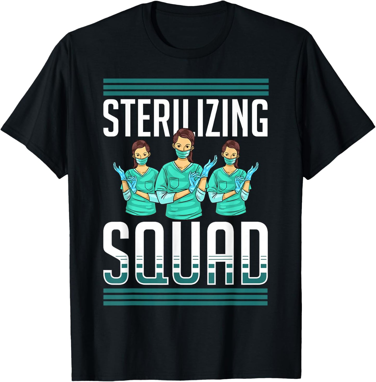 Sterile Processing Technician Instruments Tech Certification T-Shirt - T-Shirt | Black