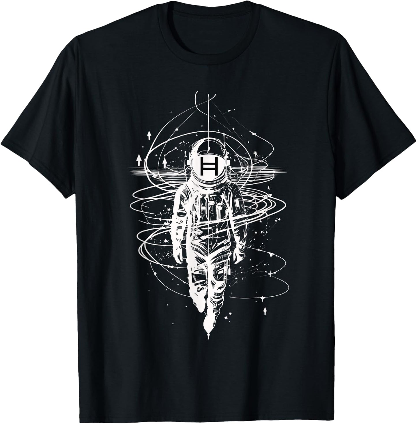 HBAR Crypto BULLRUN 2024 HODL Hedera Hashgraph Token T-Shirt - T-Shirt | Black