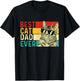 Best Cat Dad Ever - Retro Vintage Animal Pet Lover Kitten Men Women Kids T-Shirt - T-Shirt | Black