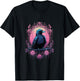 Pastel Goth Gothic Crow Bird Kawaii Anime Nu Goth Aesthetic T-Shirt - T-Shirt | Black