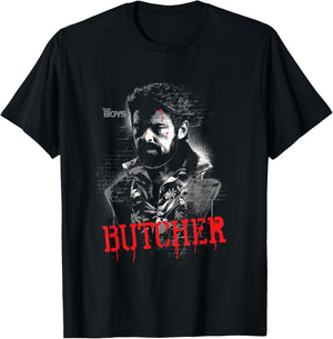 The Boys Butcher Graffiti Pose T-Shirt - T-Shirt | Black