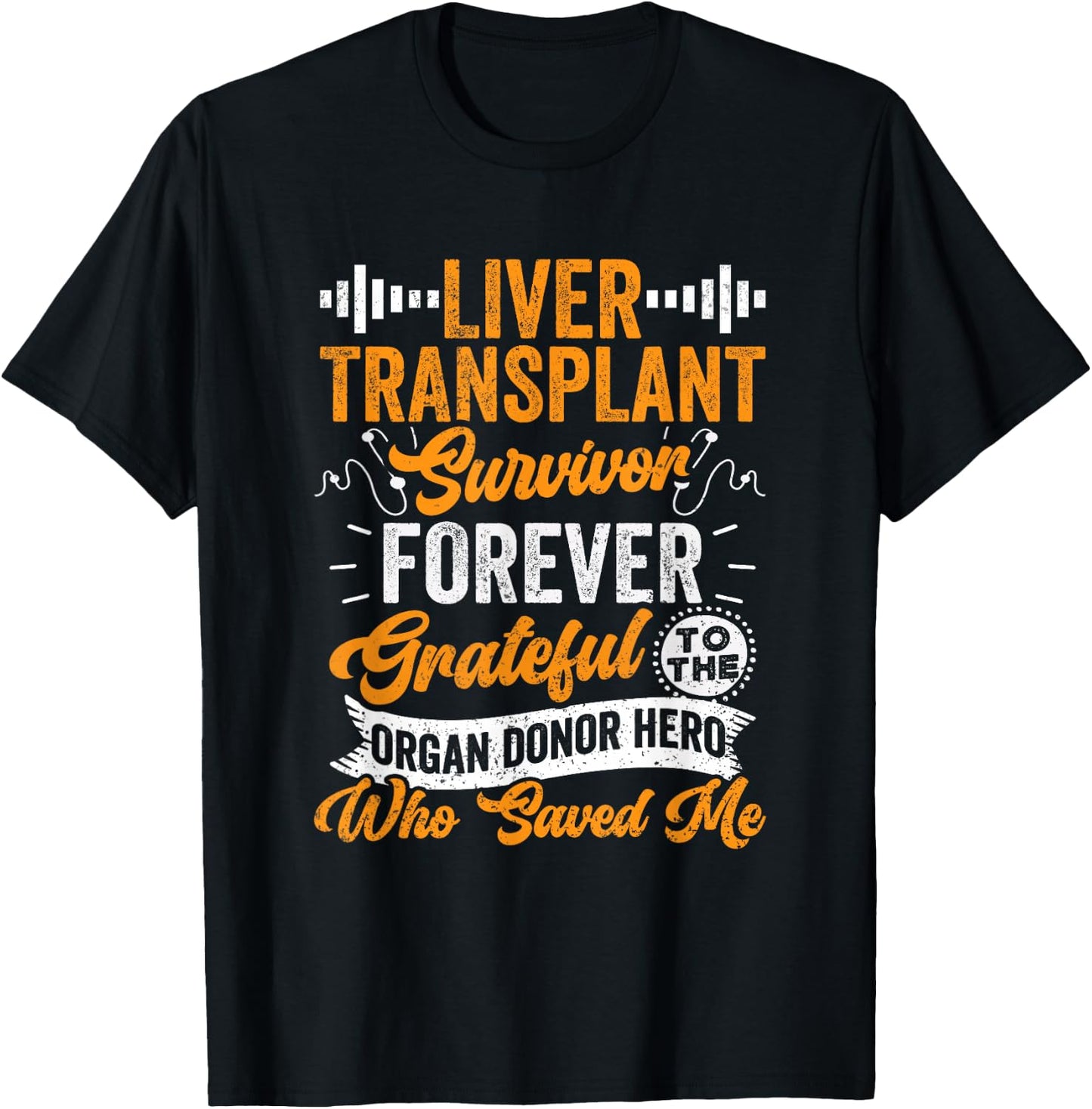Liver Transplant Survivor Liver Transplant Recovery T-Shirt - T-Shirt | Black
