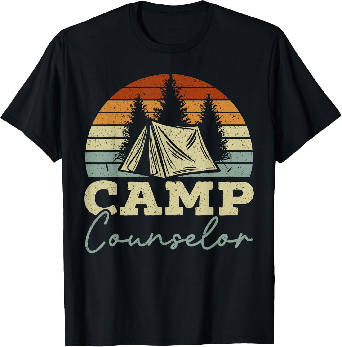Camp Counselor for a Funny Camper Summer Camp Director Women T-Shirt - T-Shirt | Black