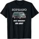 Soprano Garbage Truck Waste Management T-Shirt - T-Shirt | Black