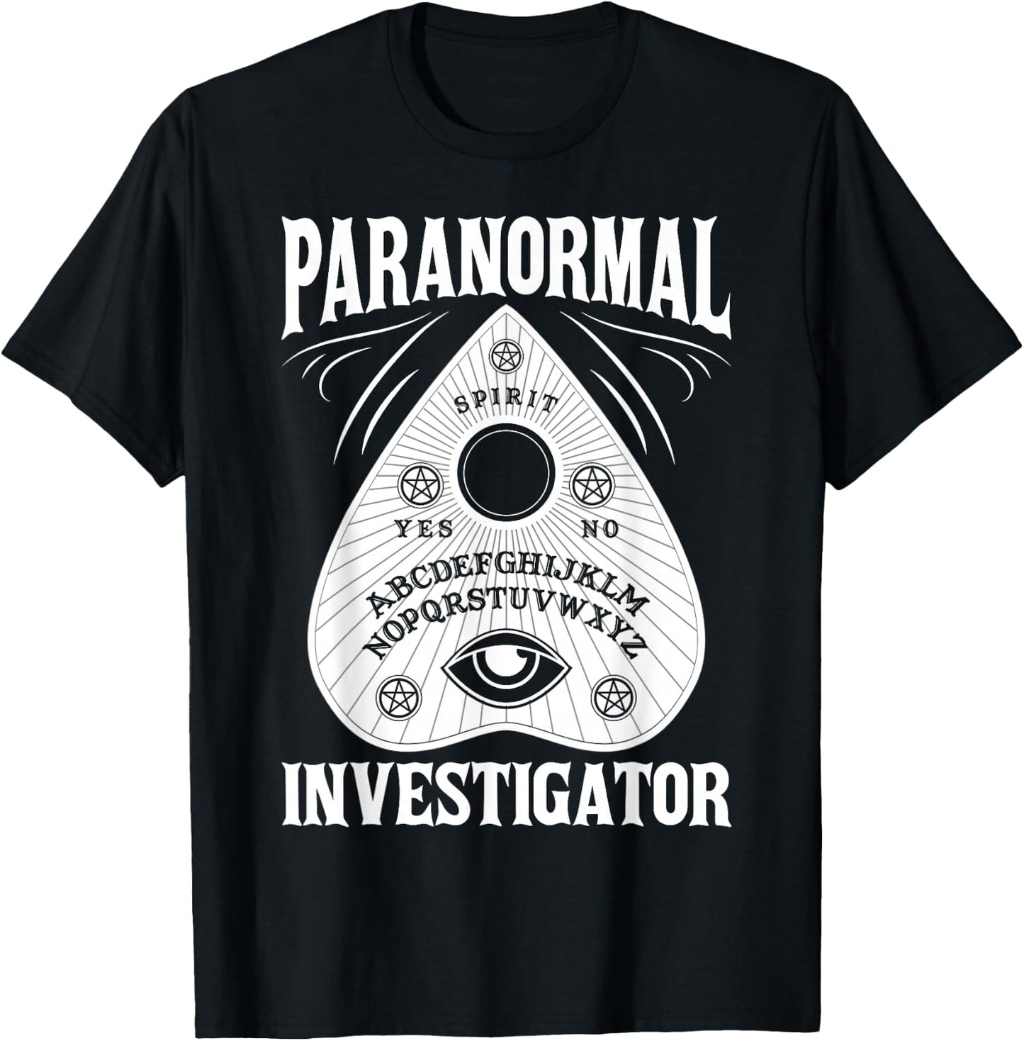 Ghost Hunting Paranormal Investigator T-Shirt - T-Shirt | Black