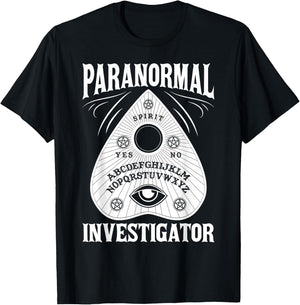 Ghost Hunting Paranormal Investigator T-Shirt - T-Shirt | Black
