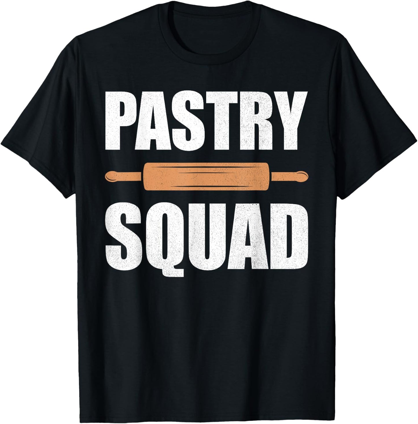 Pastry squad, rolling pin, group matching baking squad crew T-Shirt - T-Shirt | Black