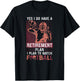 Yes I Do Have A Retirement Plan I Plan To Watch Football T-Shirt - T-Shirt | Black
