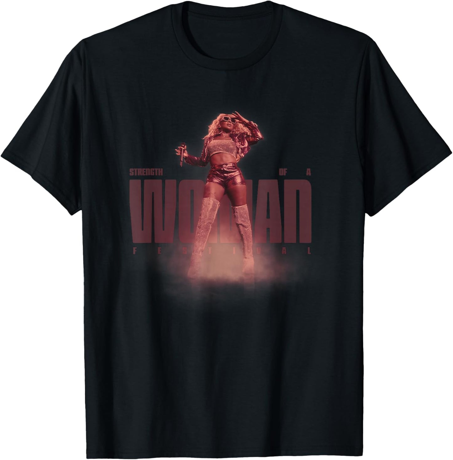 Mary J. Blige Strength of a Woman T-Shirt - T-Shirt | Black