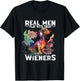 Real Men Play With Their Wieners | Doxie Dachshund Owner T-Shirt - T-Shirt | Black