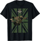 Gurkha Rifles British Special Force Military Paratrooper T-Shirt - T-Shirt | Black