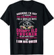 Assuming Woman I'm A Spoiled Wife of A Grumpy Old Trucker T-Shirt - T-Shirt | Black