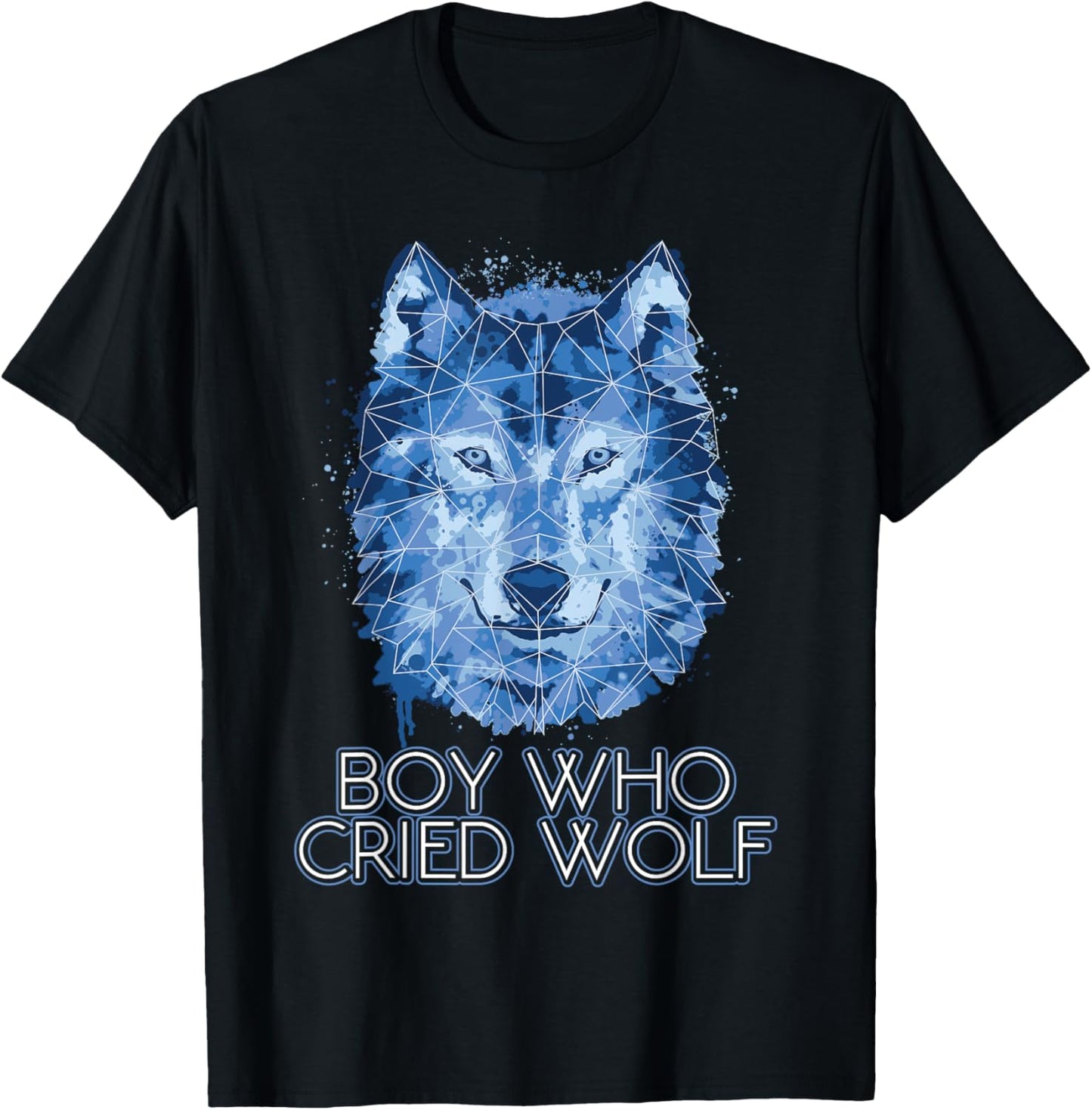 Boy Who Cried Wolf Lover Outfit T-Shirt - T-Shirt | Black