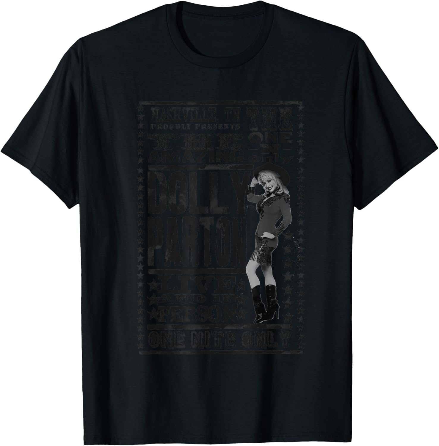 Dolly Parton The One and Only T-Shirt - T-Shirt | Black