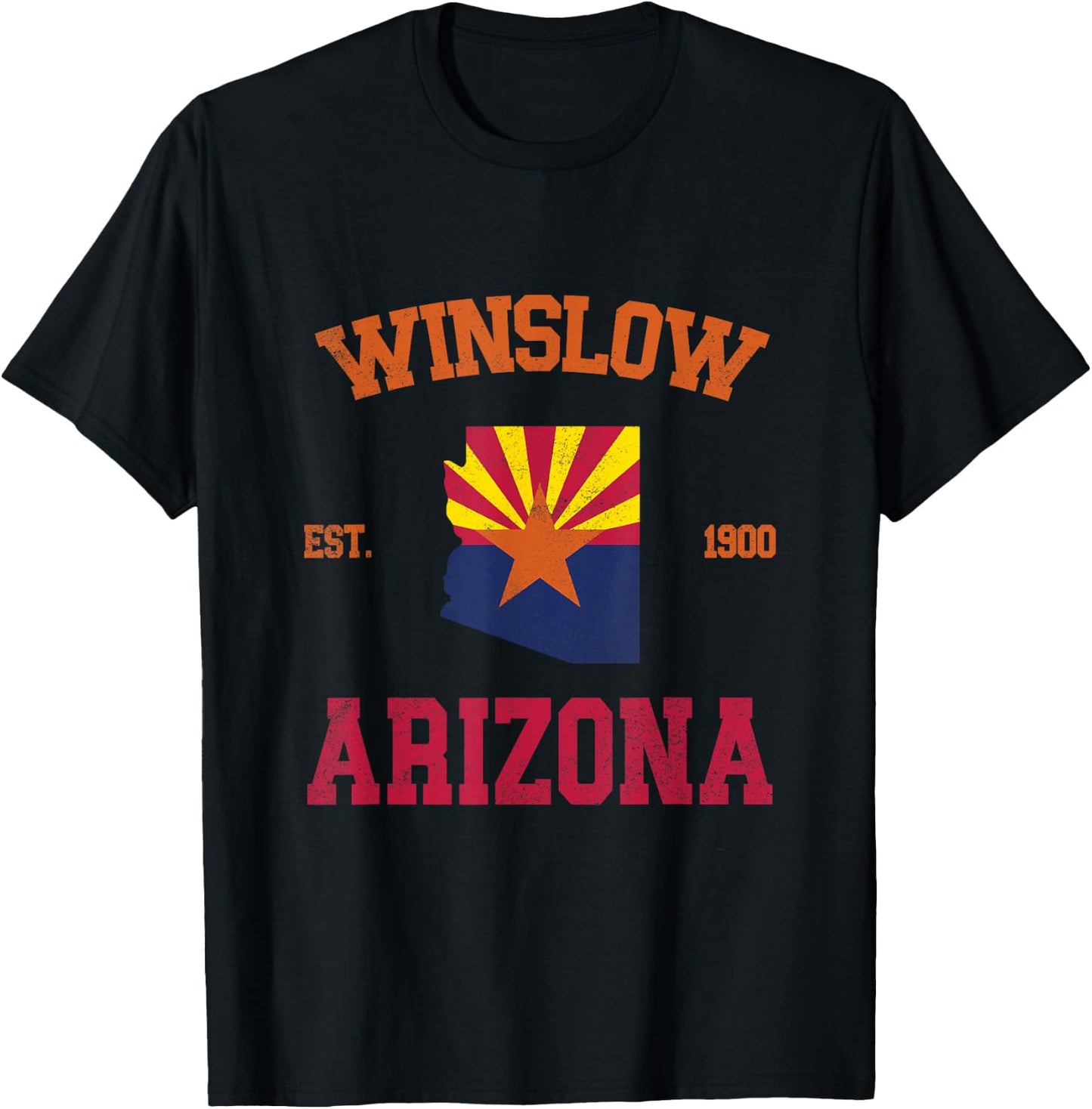 Winslow Arizona T-Shirt - T-Shirt | Black