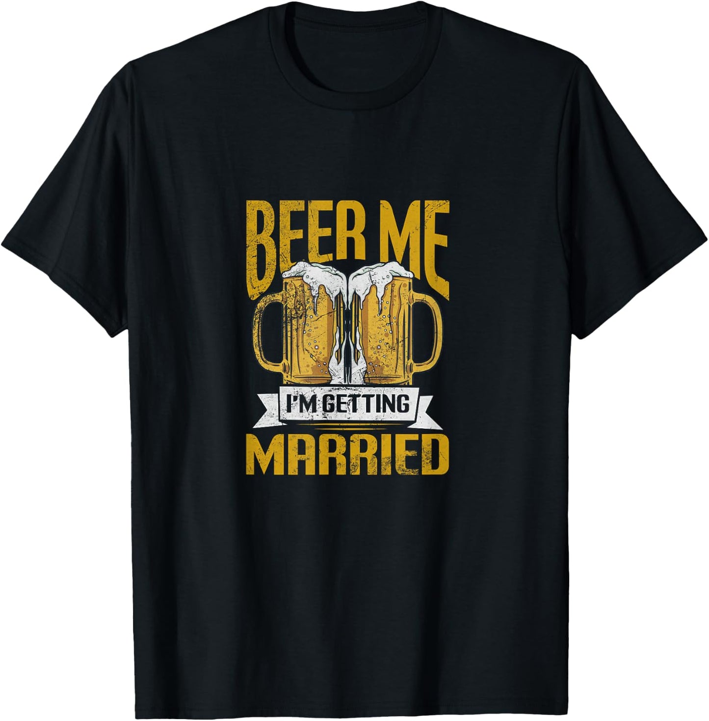 beer me Im getting married Design T-Shirt - T-Shirt | Black