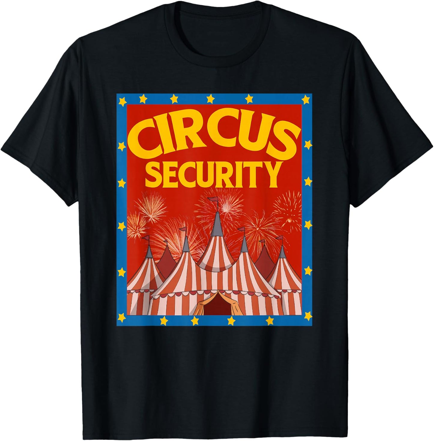 Circus Party Gift Acrobat Funny Clown Lion Fire Ring T-Shirt - T-Shirt | Black