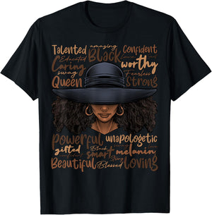 African Black History African American Ladies Juneteenth T-Shirt - T-Shirt | Black