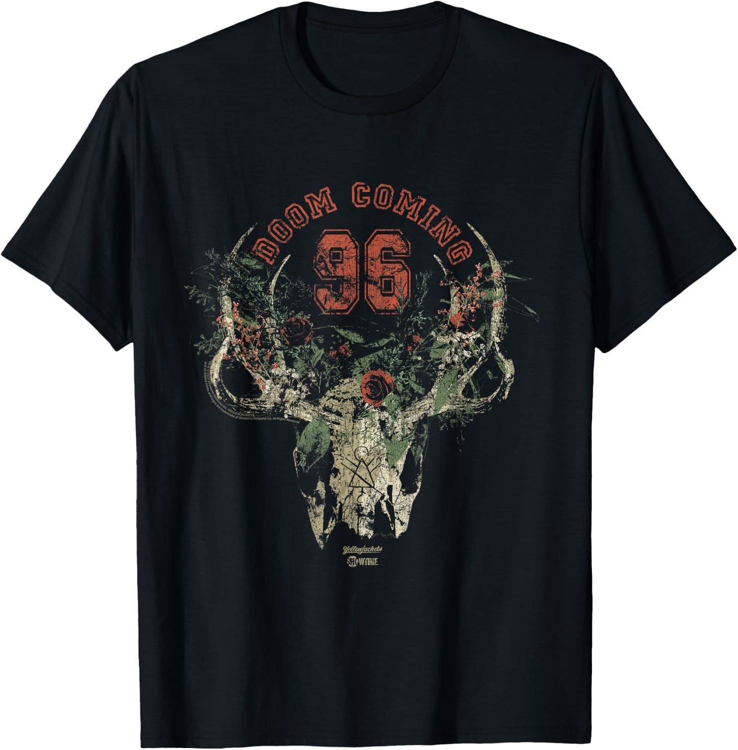 Yellowjackets Doom Coming Symbol T-Shirt - T-Shirt | Black