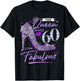 This Queen Makes 60 Looks Fabulous Shirt 60th Birthday Women T-Shirt - T-Shirt | Black