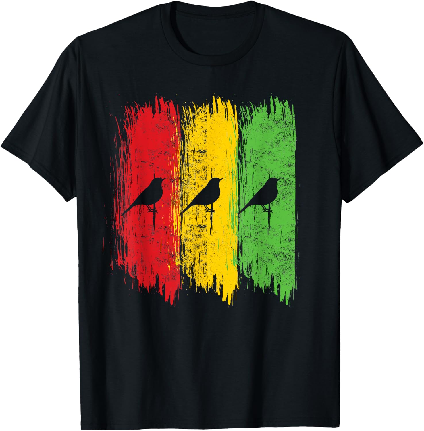 Good Rastafari Music Vibes Only Rasta Jamaika Reggae T-Shirt - T-Shirt | Black