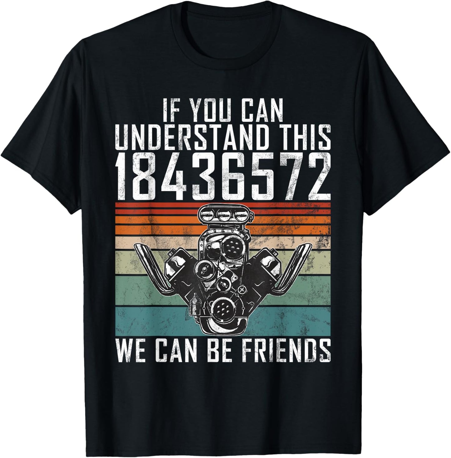 Funny Muscle Car T-Shirt - T-Shirt | Black