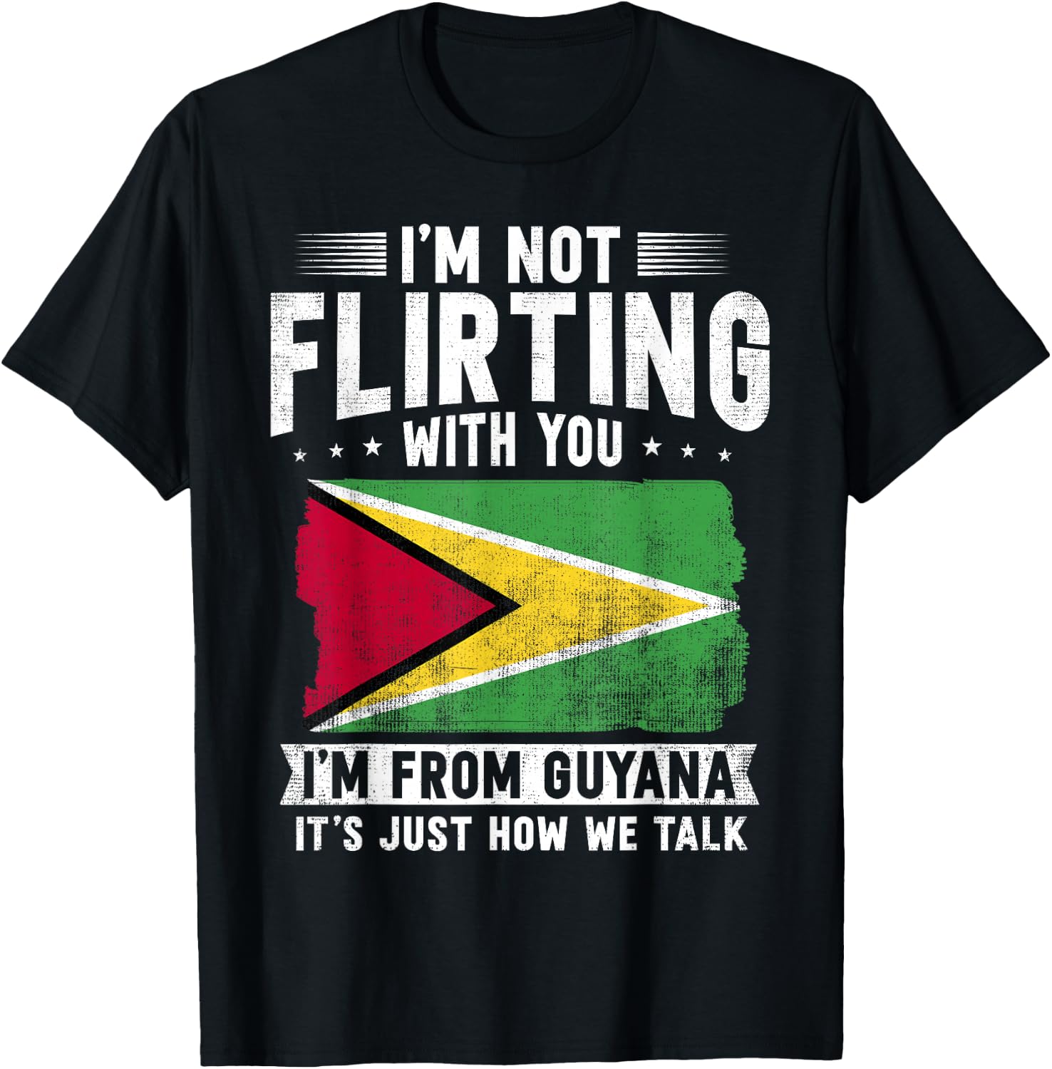 Guyana Flag Guyanese Guyana T-Shirt - T-Shirt | Black