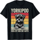 Yorkipoo Coolest Dog On Earth, Vintage Yorkipoo T-Shirt - T-Shirt | Black