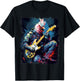 Rock Guitar Chicken Guitarist T-Shirt - T-Shirt | Black