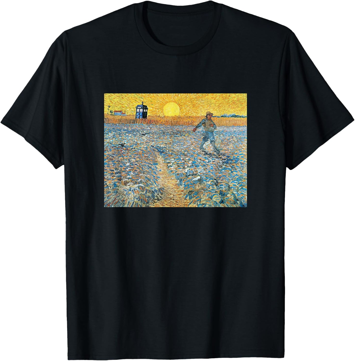 Sower at Sunset Doctor Visit T-Shirt - T-Shirt | Black
