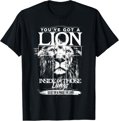 You've Got a Lion Inside of Those Lungs Praise The Lord