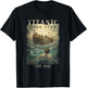 Titanic Swim Team Established 1912 Funny RMS Titanic T-Shirt - T-Shirt | Black
