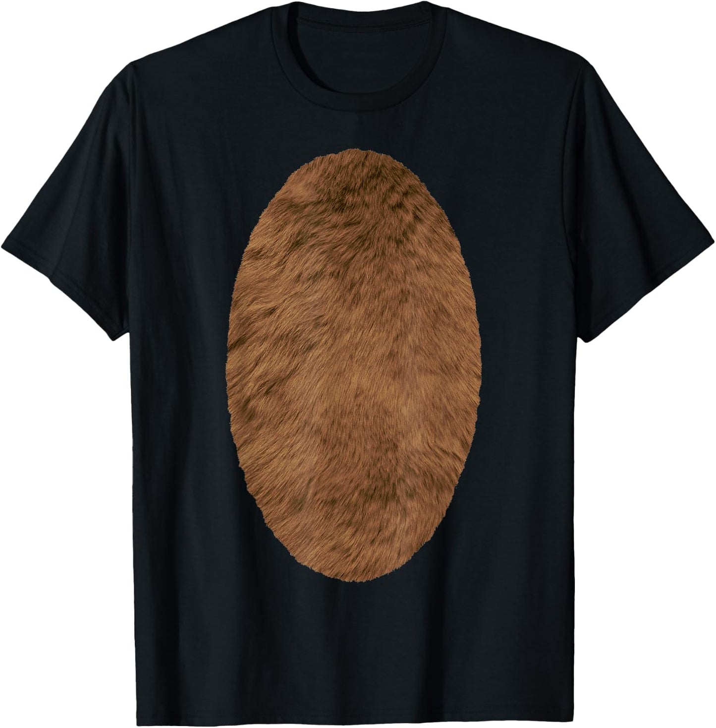 Funny Reindeer Costumes-DIY Christmas Costume Reindeer Belly T-Shirt - T-Shirt | Black