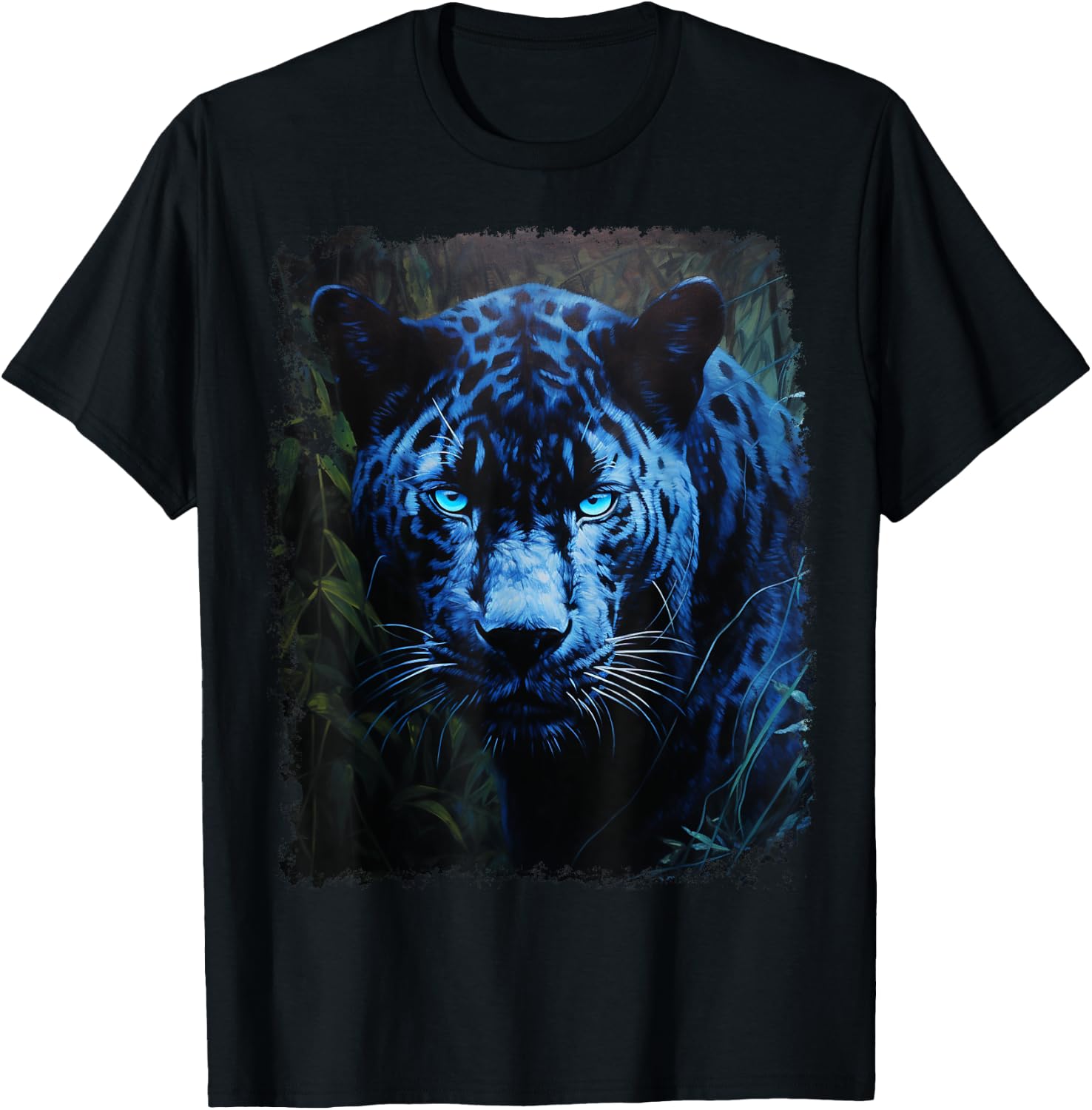 Blue Panther Black T-Shirt - T-Shirt | Black