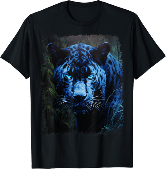 Blue Panther Black T-Shirt - T-Shirt | Black