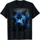 Blue Panther Black T-Shirt - T-Shirt | Black