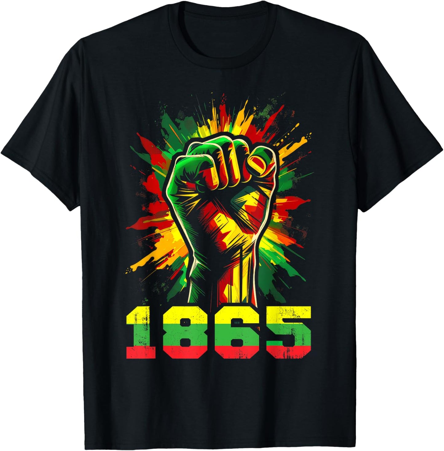 Juneteenth 1865 Black History African American Freedom T-Shirt - T-Shirt | Black