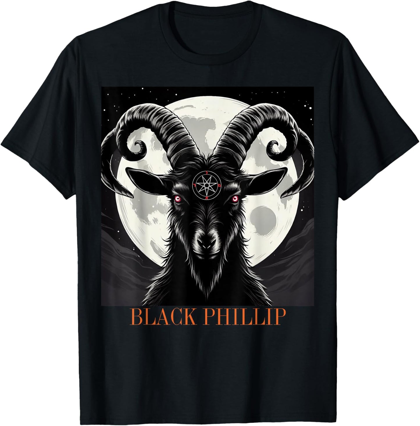 The Goat Baphomet Black Phillip T-Shirt - T-Shirt | Black