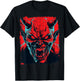Red Demon Halloween Design T-Shirt - T-Shirt | Black
