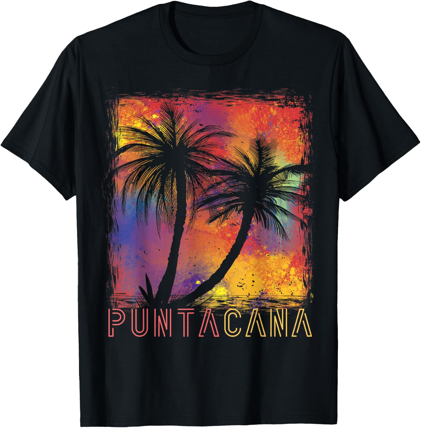 Punta Cana Vacation Dominican Beach Women T-Shirt - T-Shirt | Black